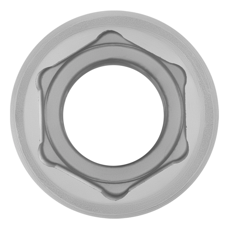 Головка торцевая, 18 мм, шестигранная, CrV, под квадрат 1/2 Stels (13829)