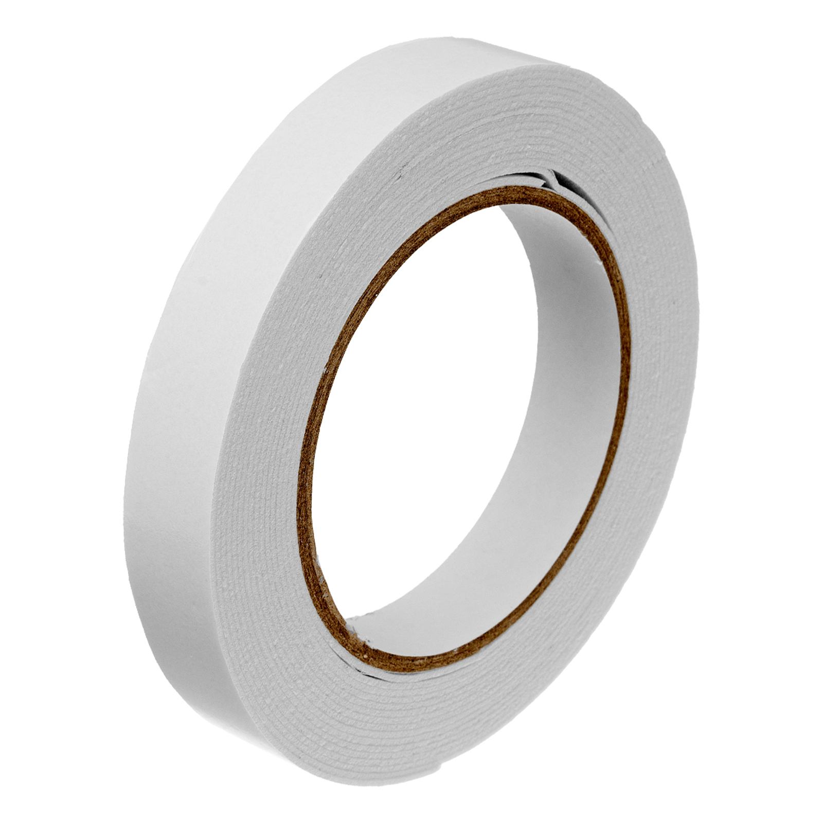 Лента клейкая на вспененной основе, двусторонняя белая 25 мм х 5 м Matrix (89081)