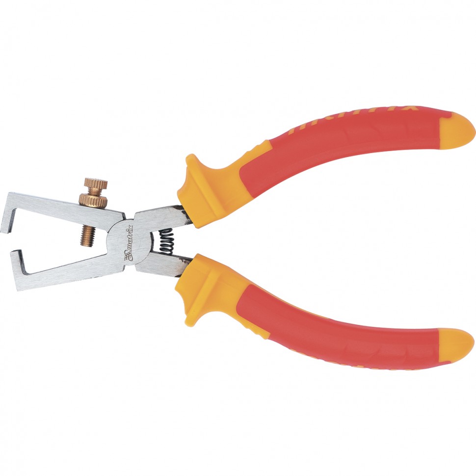 Клещи для снятия изоляции Insulated, 160 мм, двухкомпонентные рукоятки Matrix Professional (17717)