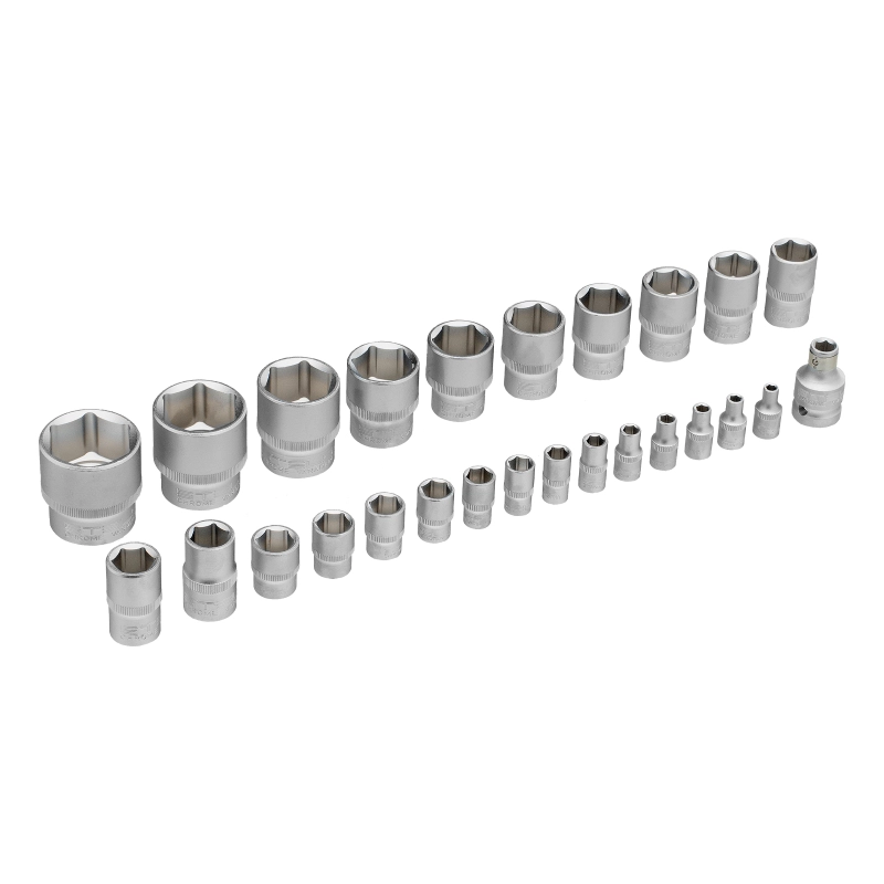 Набор инструментов, 1/2", 1/4", CrV, пластиковый кейс 82 предмета Stels (14105)