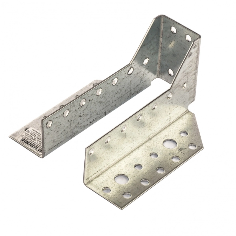 Опора бруса раскрытая, 2 мм, OBR R-40 х 145 х 76 мм, цинк Сибртех (46528)