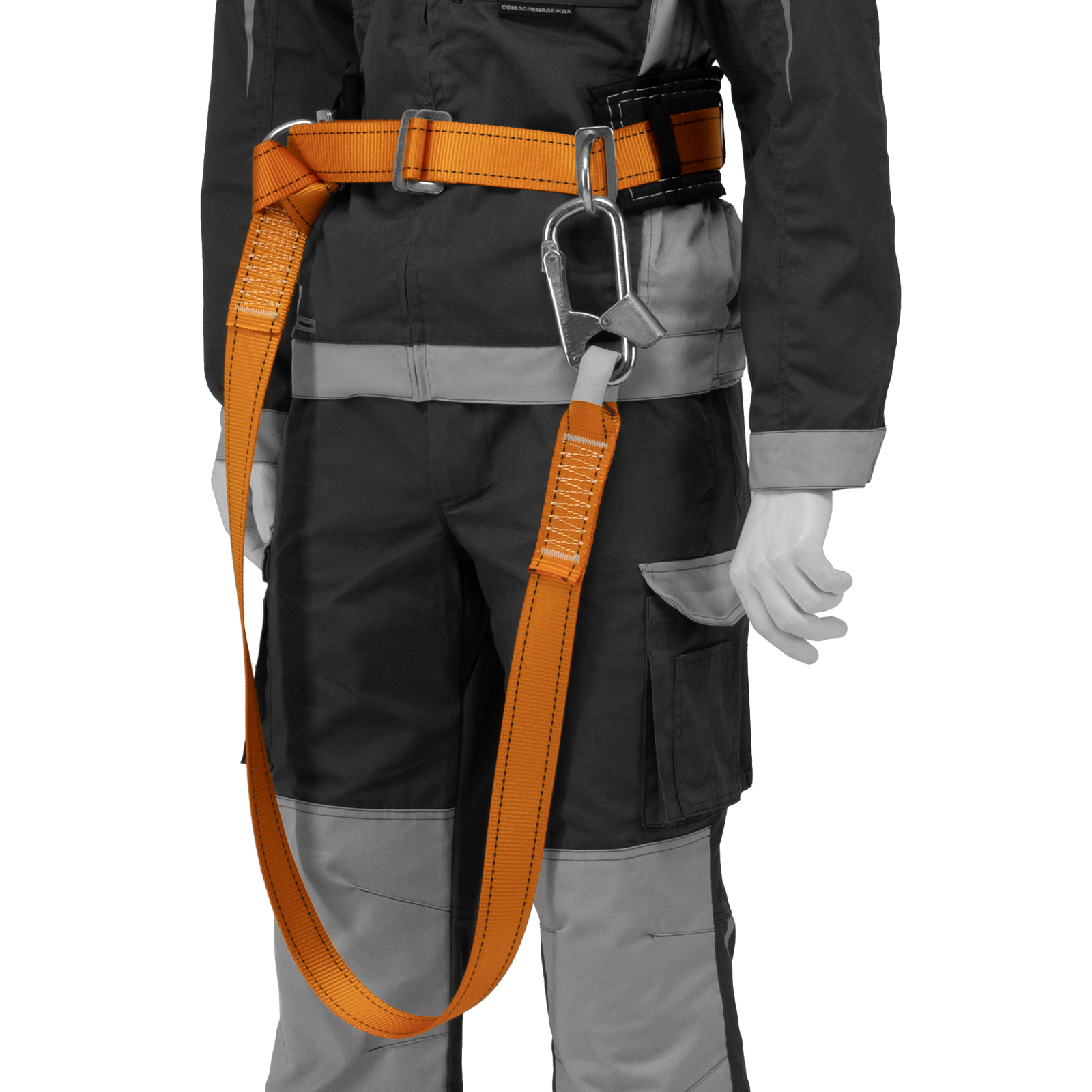 Удерживающая привязь УП I, безлямочная, А-строп из синтетической ленты Сибртех (89501)