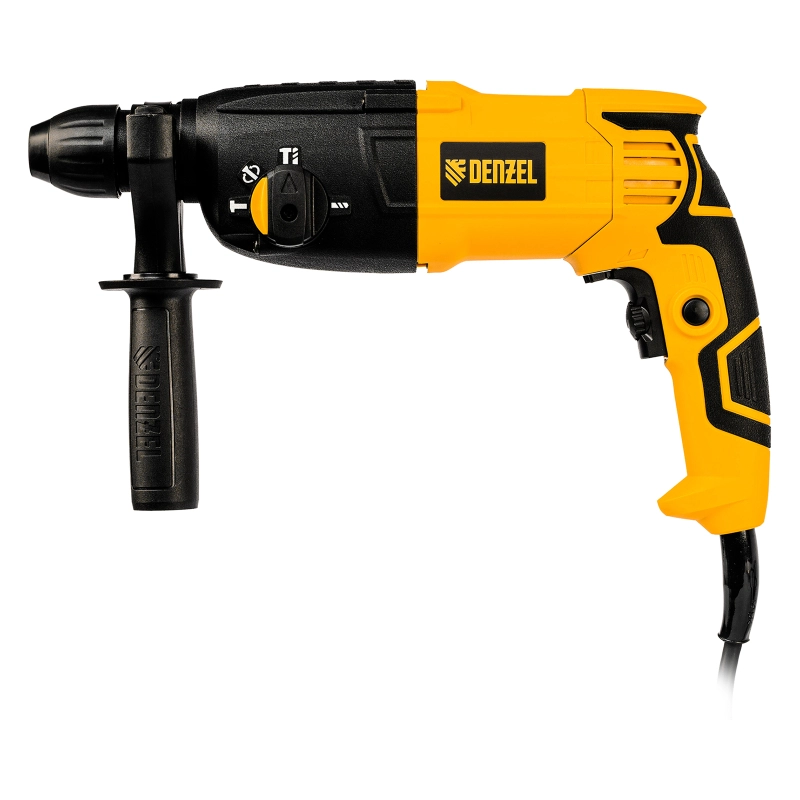 Перфоратор электрический RH-750-24, SDS-plus, 750 Вт, 2.5 Дж, 3 режима Denzel (26605)