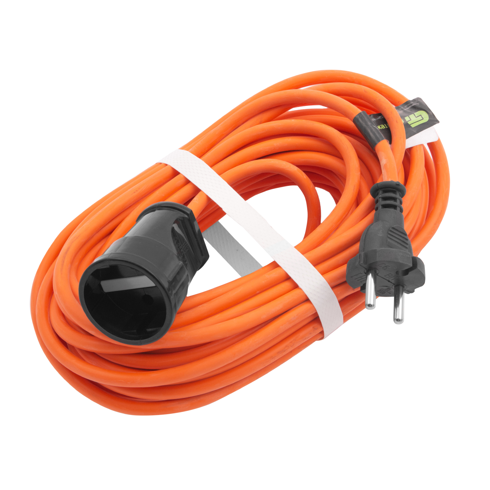 Удлинитель-шнур силовой 15 м, 10A, тип УХ10, 1 розетка, Сибртех (96051)