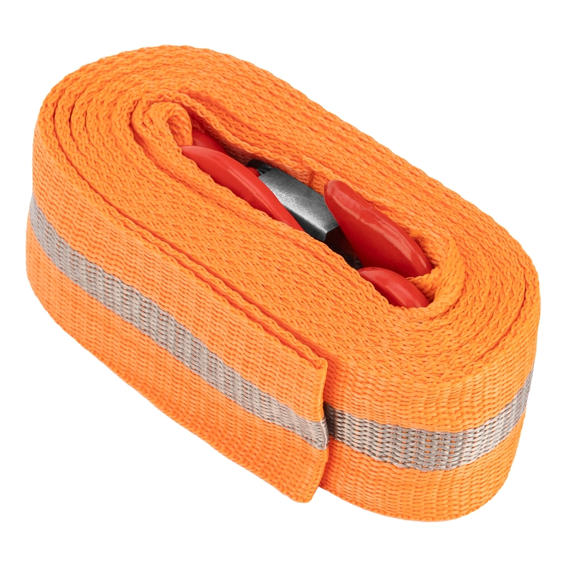 Трос буксировочный 3.5 т, 5 м, 2 крюка, сумка на молнии Stels (54379)