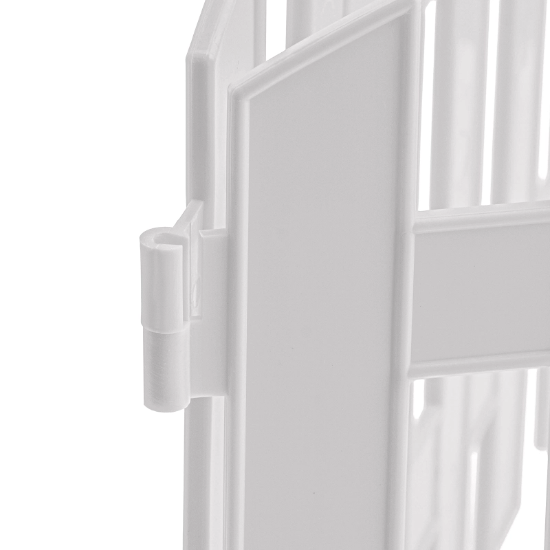 Забор декоративный "Винтаж", 28 х 300 см, белый, Palisad (65011)