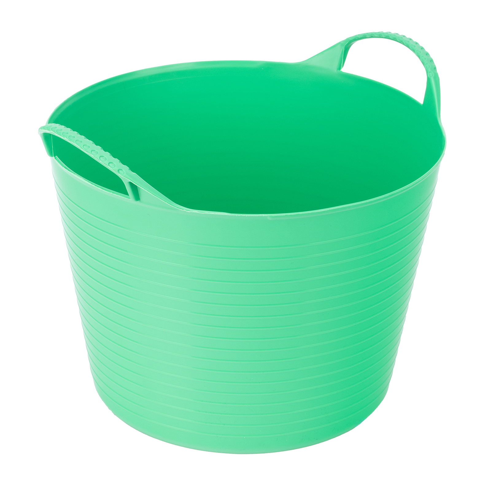 Ведро гибкое сверхпрочное, 14 л, зеленое, Сибртех (67501)