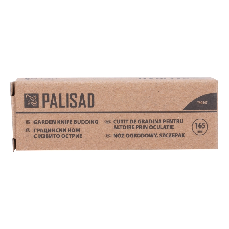 Нож садовый, 165 мм, складной, окулировочный, пластиковая рукоятка Palisad (790547)
