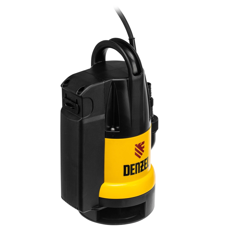 Дренажный насос DP800A, 800 Вт, подъем 5 м, 13000 л/ч Denzel (97219)