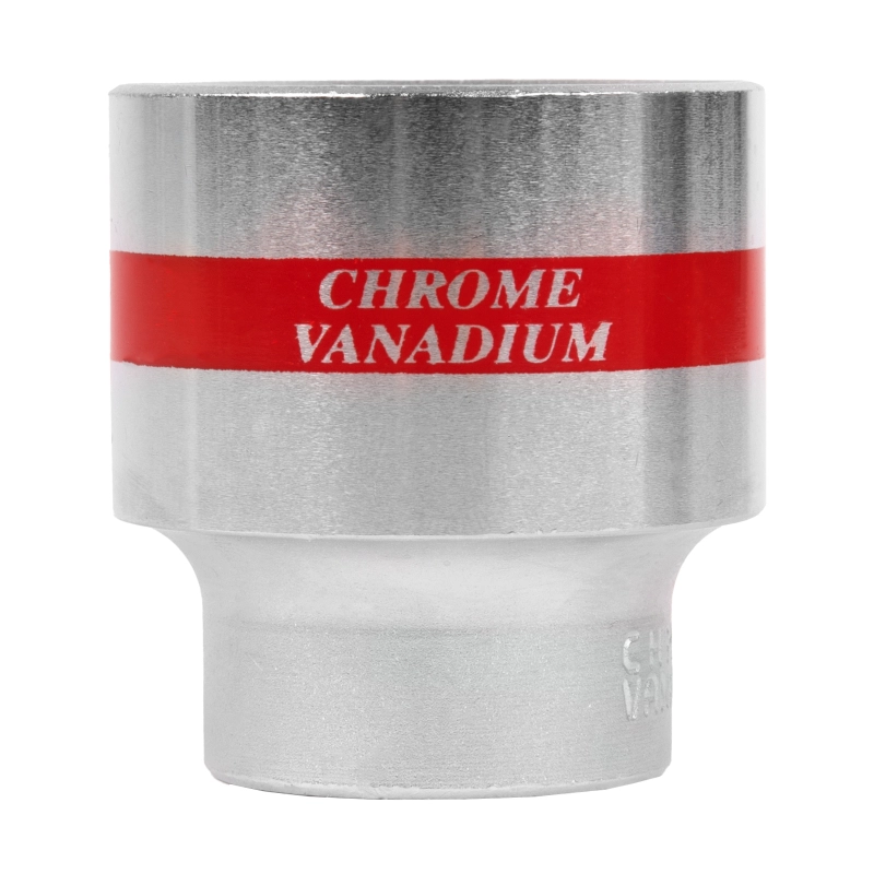 Головка торцевая, 32 мм, двенадцатигранная, CrV, под квадрат 1/2, хромированная Matrix (13698)
