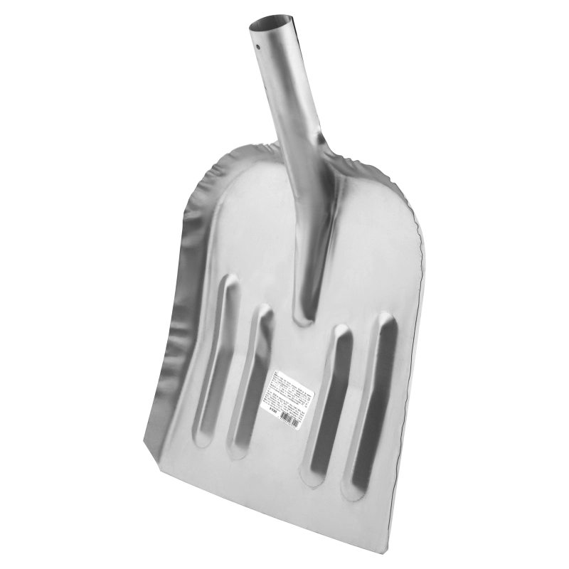 Лопата для уборки снега стальная оцинкованная, 320 х 340 мм, без черенка, (615365)