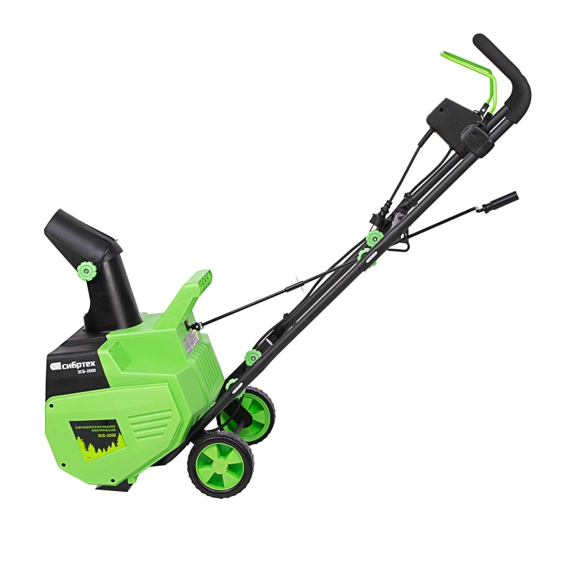 Снегоуборочная машина электрическая ЭСБ-2000, 2 кВт Сибртех (97620)