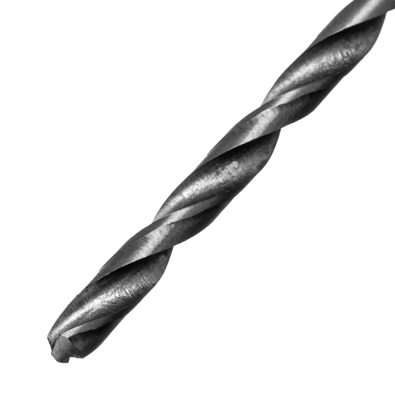 Сверло по металлу, 4 мм, полированное, HSS, 10 шт, цилиндрический хвостовик Matrix (71540)