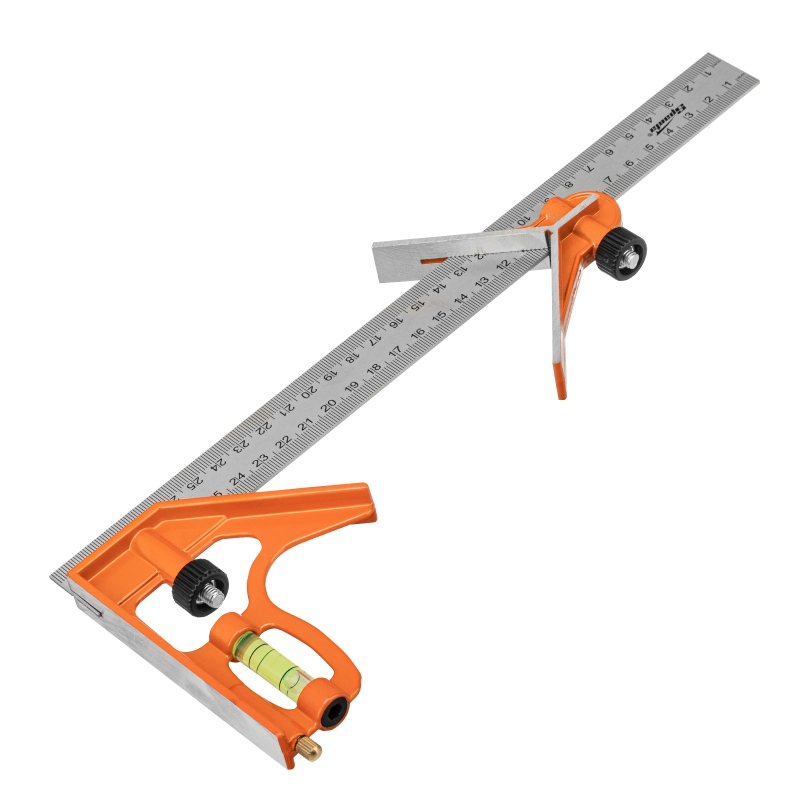 Угольник, 300 мм, металлический, комбинированный Sparta (323675)