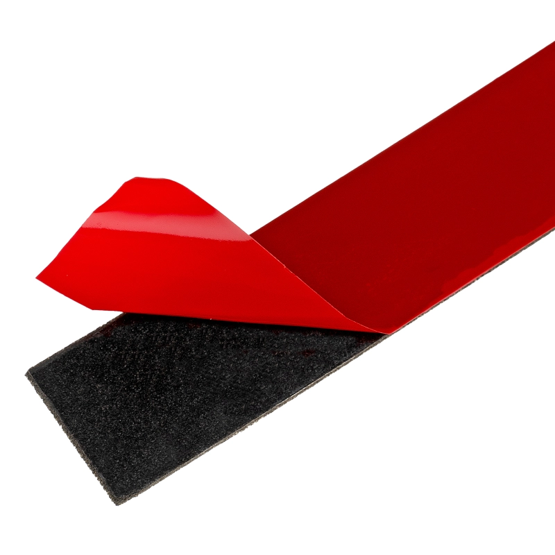 Лента клейкая на вспененной основе усиленная, двусторонняя, черная, 19 мм х 5 м Matrix (89084)