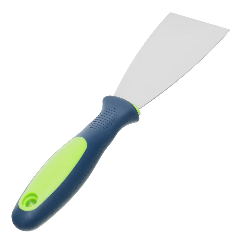 Шпательная лопатка из нержавеющей стали, 60 мм, двухкомпонентная ручка Сибртех (85523)