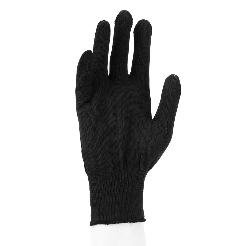 Перчатки Нейлон, 13 класс, черные, XL (67843)