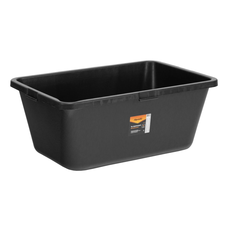 Таз прямоугольный строительный, 90 л Sparta (814535)