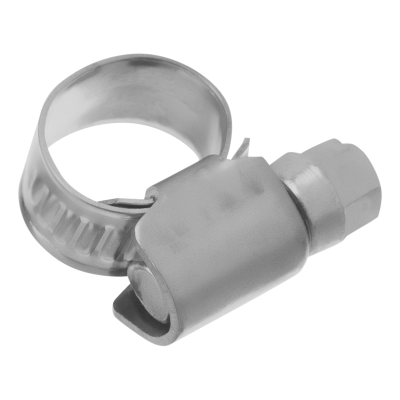 Хомуты нержавеющая сталь, Стандартное болтовое крепление 8-12 мм, 100 штук в упаковке, ширина 9 мм Сибртех (47576)