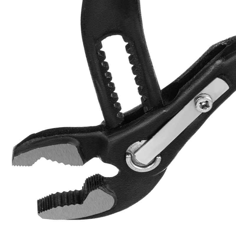 Клещи переставные 180 мм, кнопочный механизм, хром-ванадий, обливные рукоятки Matrix (17925)