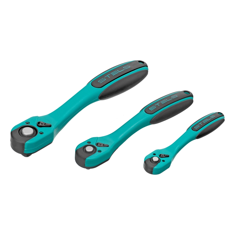 Набор инструментов, 1/4", 3/8", 1/2", Cr-V, S2, усиленный кейс, 216 предметов Stels (14115)