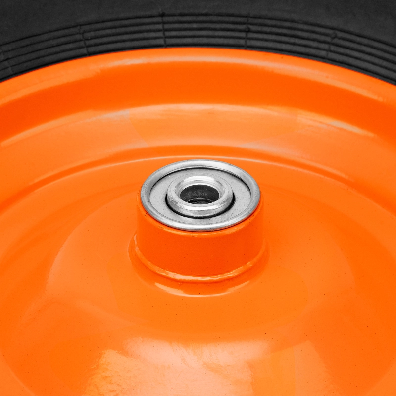 Колесо пневматическое 4.80/4.00-8 D 380 мм, внутренний подшипник D 20 мм, длина оси 90 мм Palisad (68948)