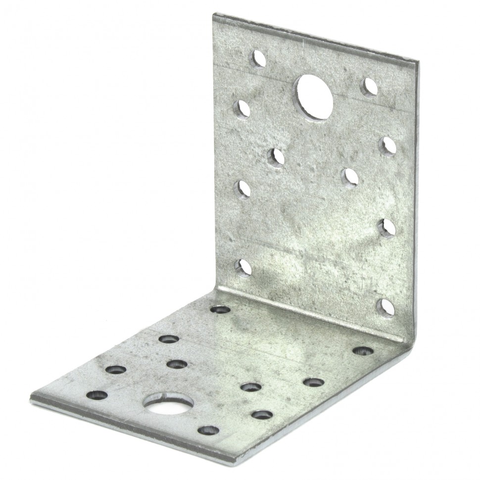 Крепежный уголок 2.5 мм, КU 70 x 70 x 55 мм Сибртех (464033)