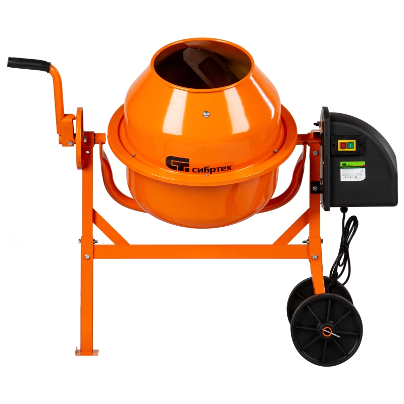 Бетоносмеситель БСЛ-63, 63 л, 300 Вт Сибртех (95469)