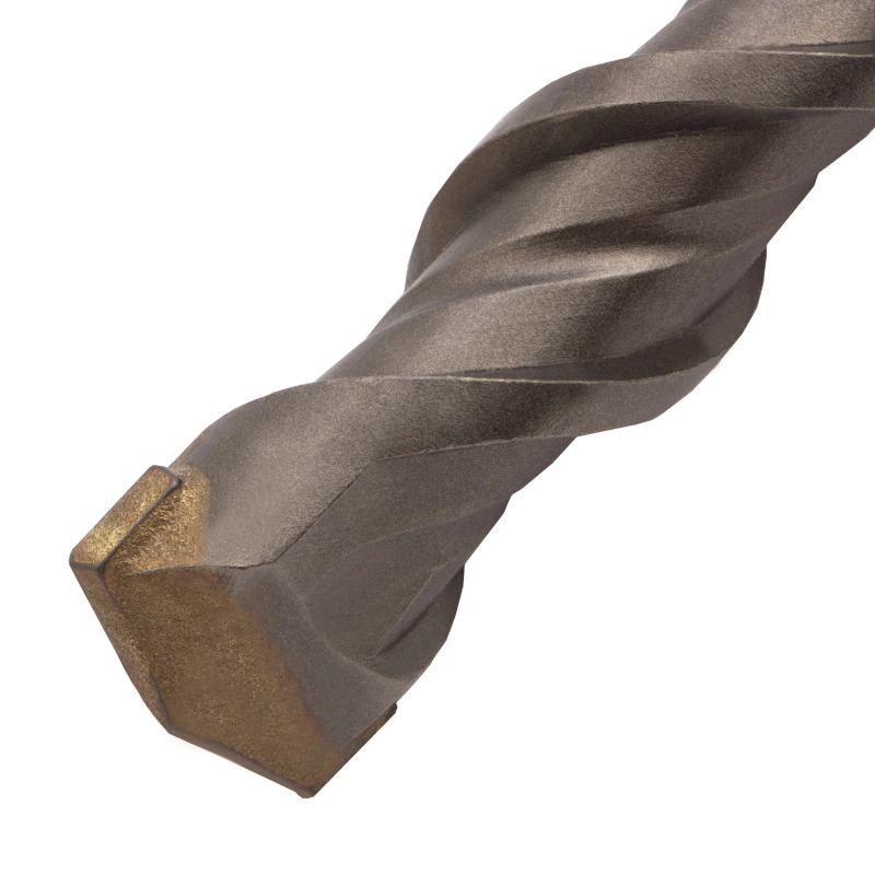 Бур по бетону, двойная спираль, три пылеотводящие кромки, 22 x 460 мм DENZEL (705054)