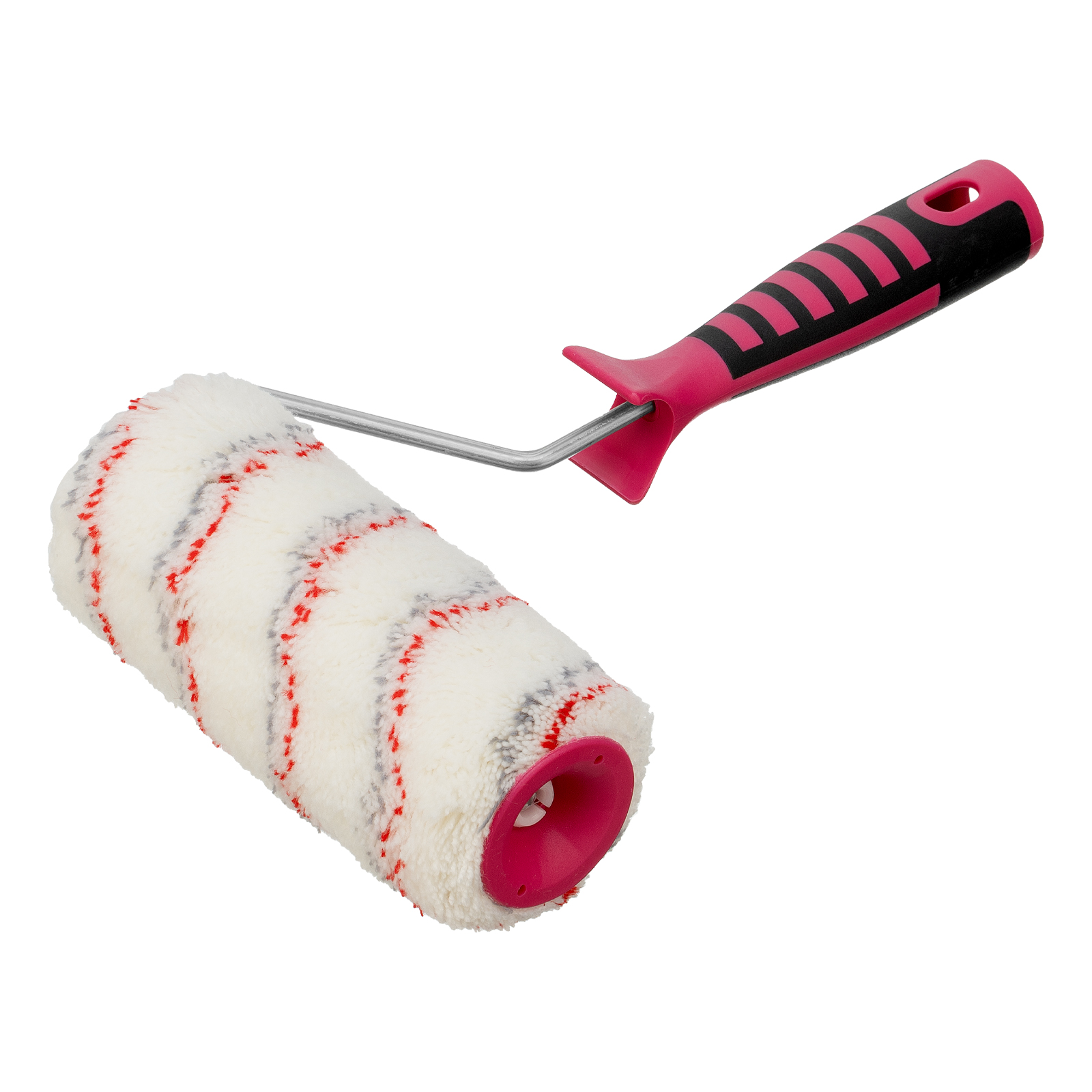 Валик "Нейлон Люкс" с двухкомпонентной ручкой, 180 мм, ворс 18 мм, D 48 мм, D ручки 6 мм, полиамид Matrix (80652)