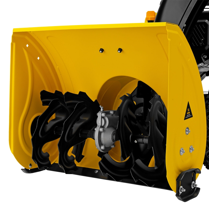 Бензиновая снегоуборочная машина SBM 610S PRO, 212 cc, электростартер, фара, обогрев Denzel (97654)