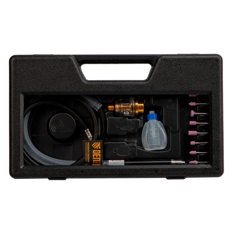 Пневматический гравер PE54000, 54000 об/мин, 3 мм, 57 л/мин Denzel (57467)