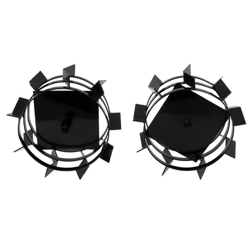 Грунтозацепы 380/160 мм, посадка шест. 23 мм, комплект 2 шт Denzel (59901)