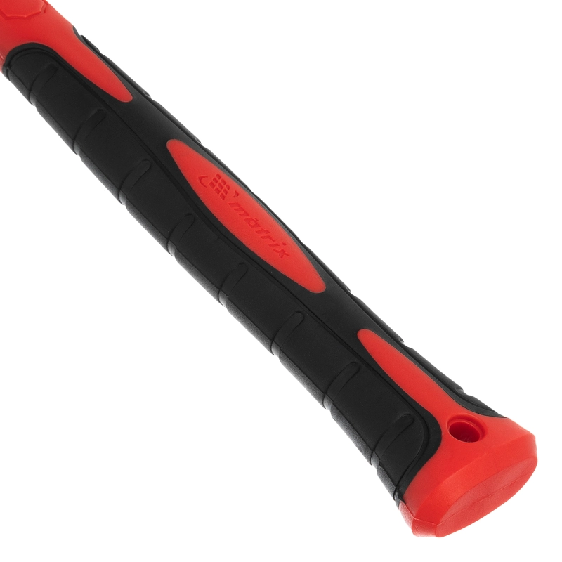 Молоток слесарный optimal, 600 г, фибергласовая обрезиненная рукоятка, квадратный боек Matrix (10370)