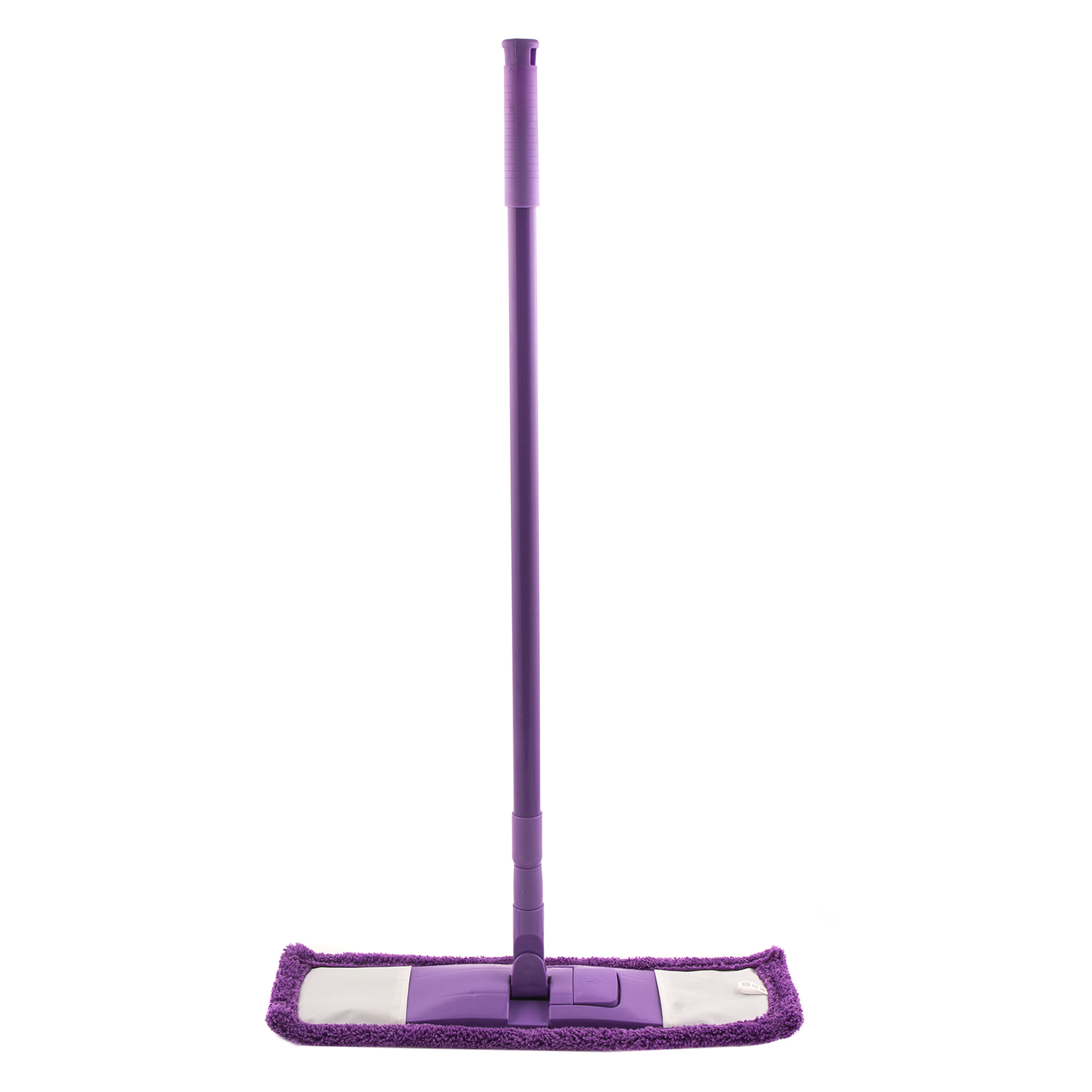 Швабра, 120 см, с пластиковой складной подошвой, насадка микрофибра, телескопическая рукоятка, Light Elfe (935055)