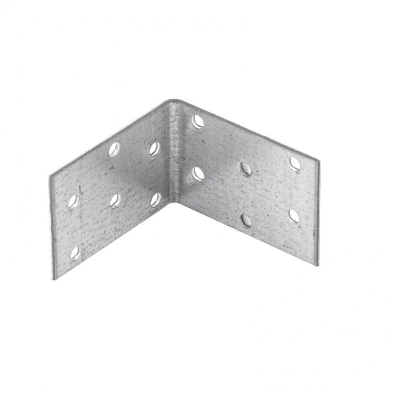 Крепежный уголок равносторонний 2 мм, KUR 60 x 60 x 40 мм Сибртех (46419)