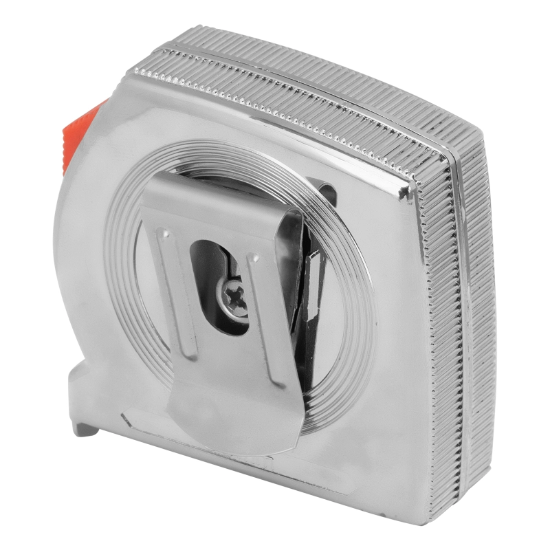 Рулетка Chrom, 2 м x 13 мм, хромированный корпус MTX (310329)