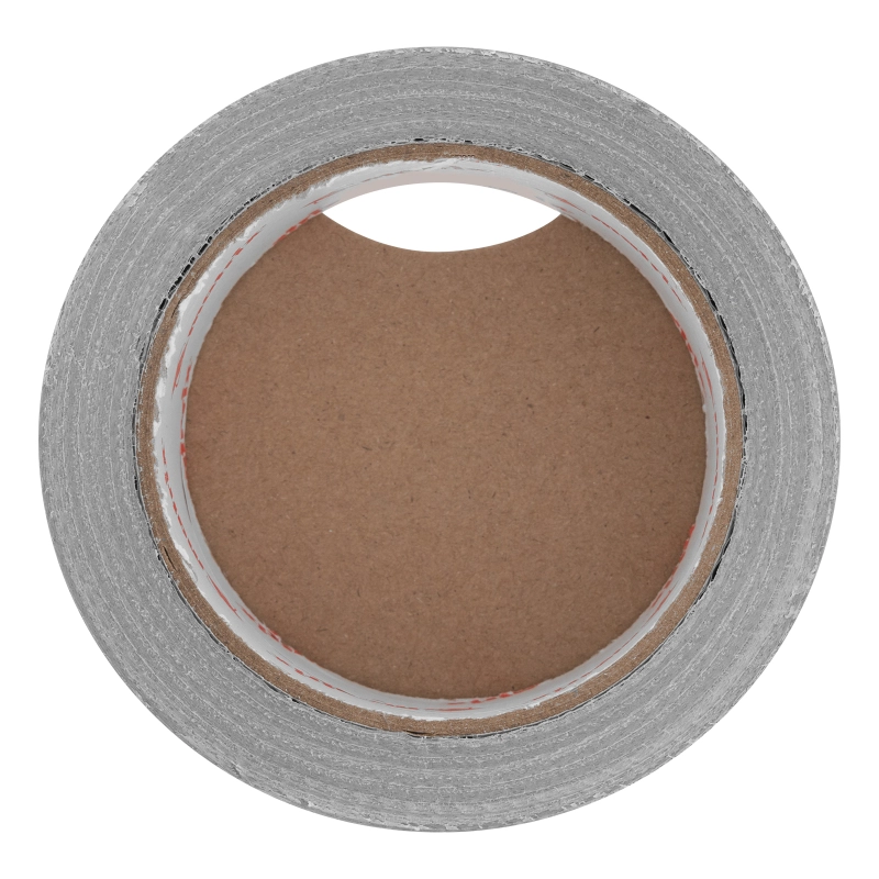 Лента армированная, влагостойкая, 48 мм х 25 м, серебристая Matrix (89068)