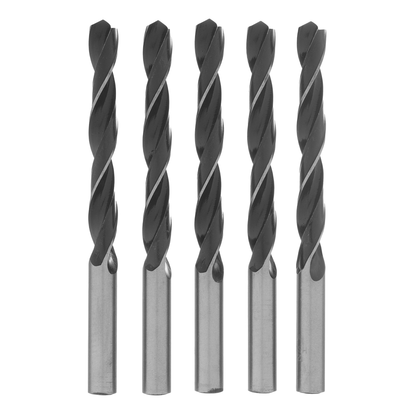 Сверло по металлу, 12 мм, быстрорежущая сталь, 5 шт, цилиндрический хвостовик Сибртех (722985)