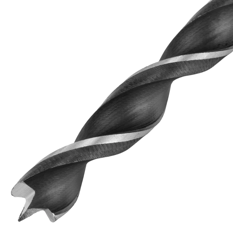 Сверло по дереву, 12 х 500 мм, цилиндрический хвостовик Сибртех (70272)