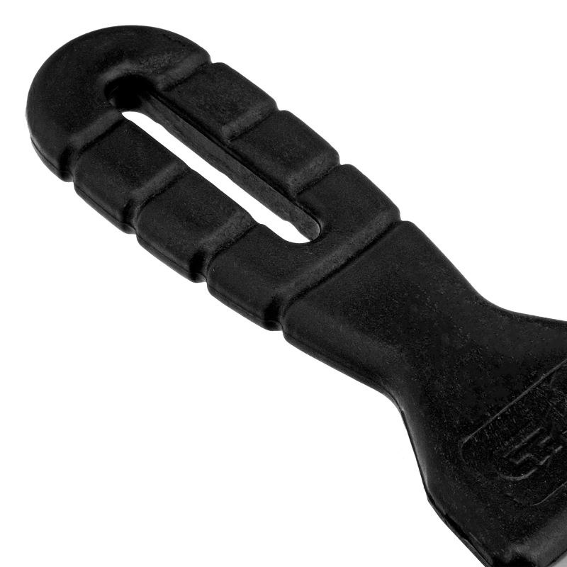 Шпательная лопатка из нержавеющей стали, 60 мм, пластмассовая ручка Сибртех (85432)