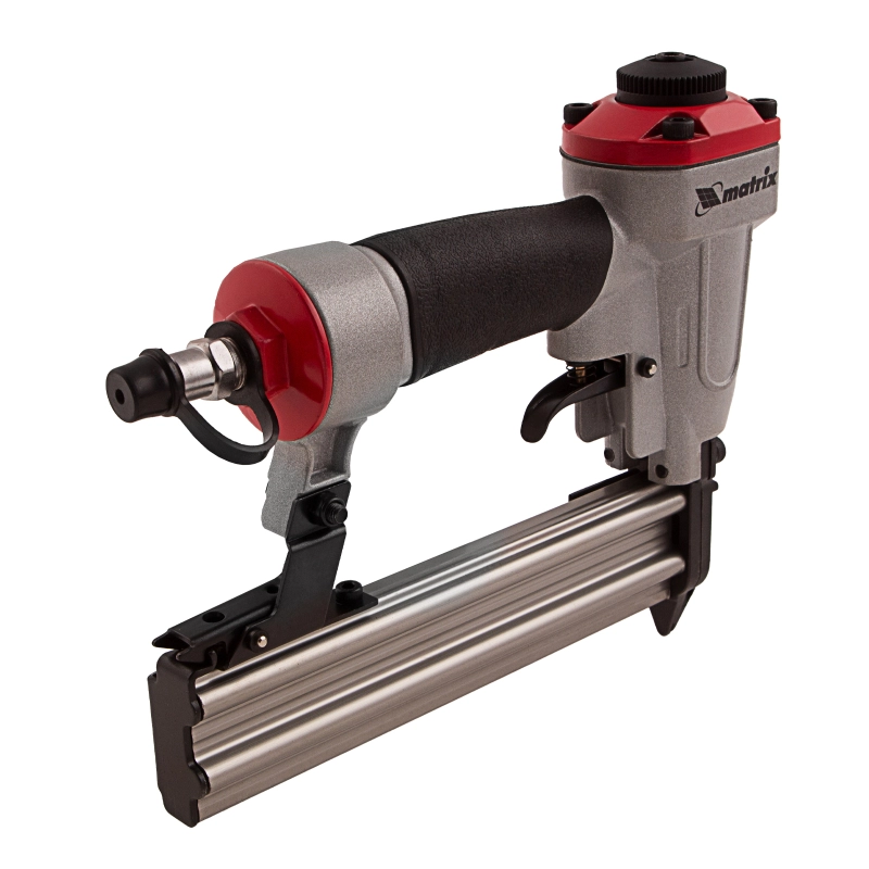 Нейлер финишный, шпилькозабивной пистолет, пневматический, гвоздь 23GA D 0.64 мм  длина 10-30 мм Matrix (57425)