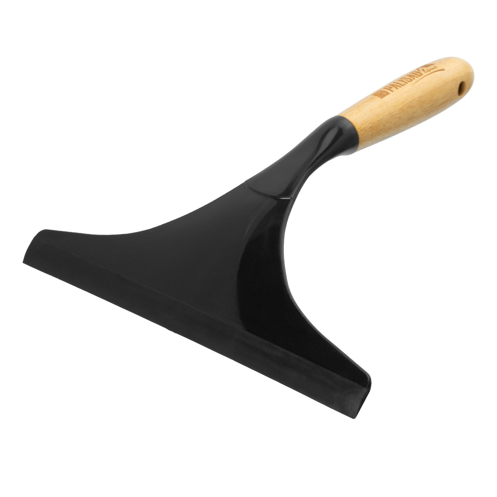 Водосгон оконный 235х230 мм, бамбуковая рукоятка, Home Palisad (93569)