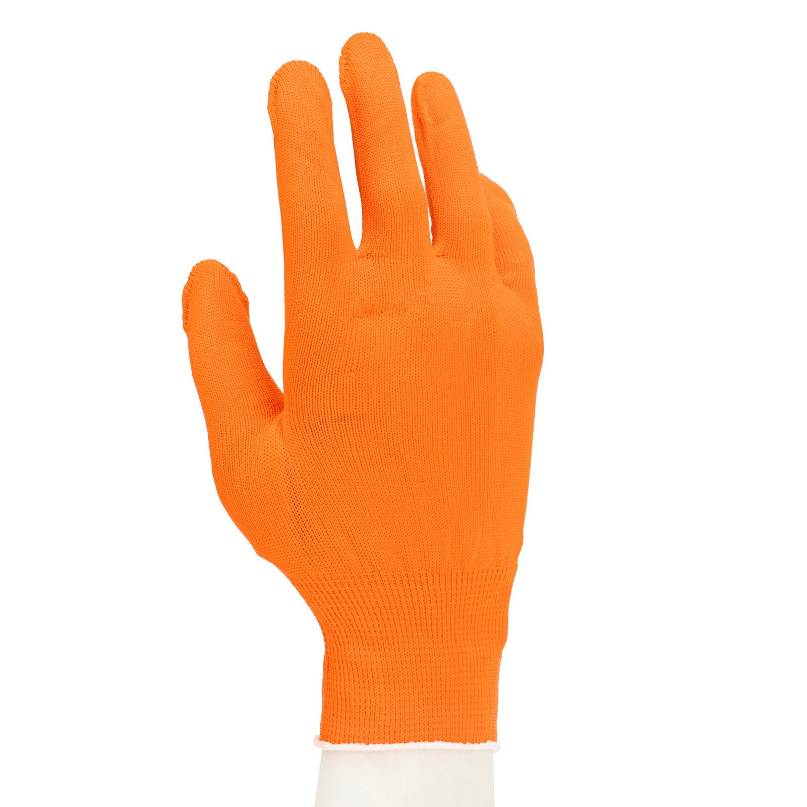 Перчатки Нейлон, 13 класс, оранжевые, XL (67840)