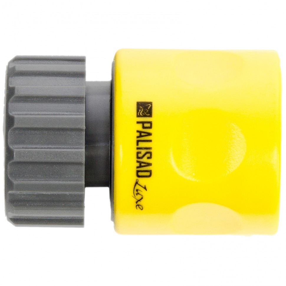 Соединитель пластмассовый, быстросъемный, внутренняя резьба 3/4, однокомпонентный Palisad Luxe (66261)