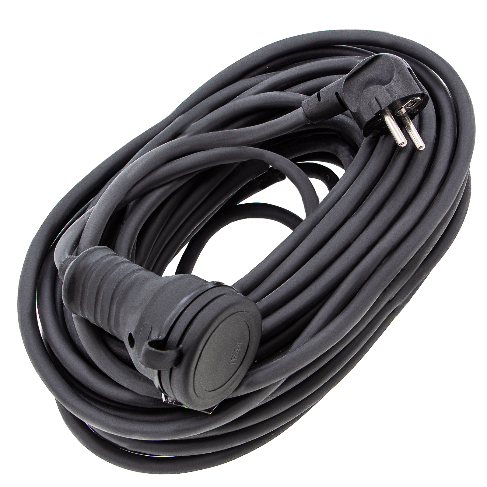 Удлинитель силовой 20 м, 16 А, тип УХз16, КГ 3 x 1.5 мм, 1 розетка, Сибртех (95891)