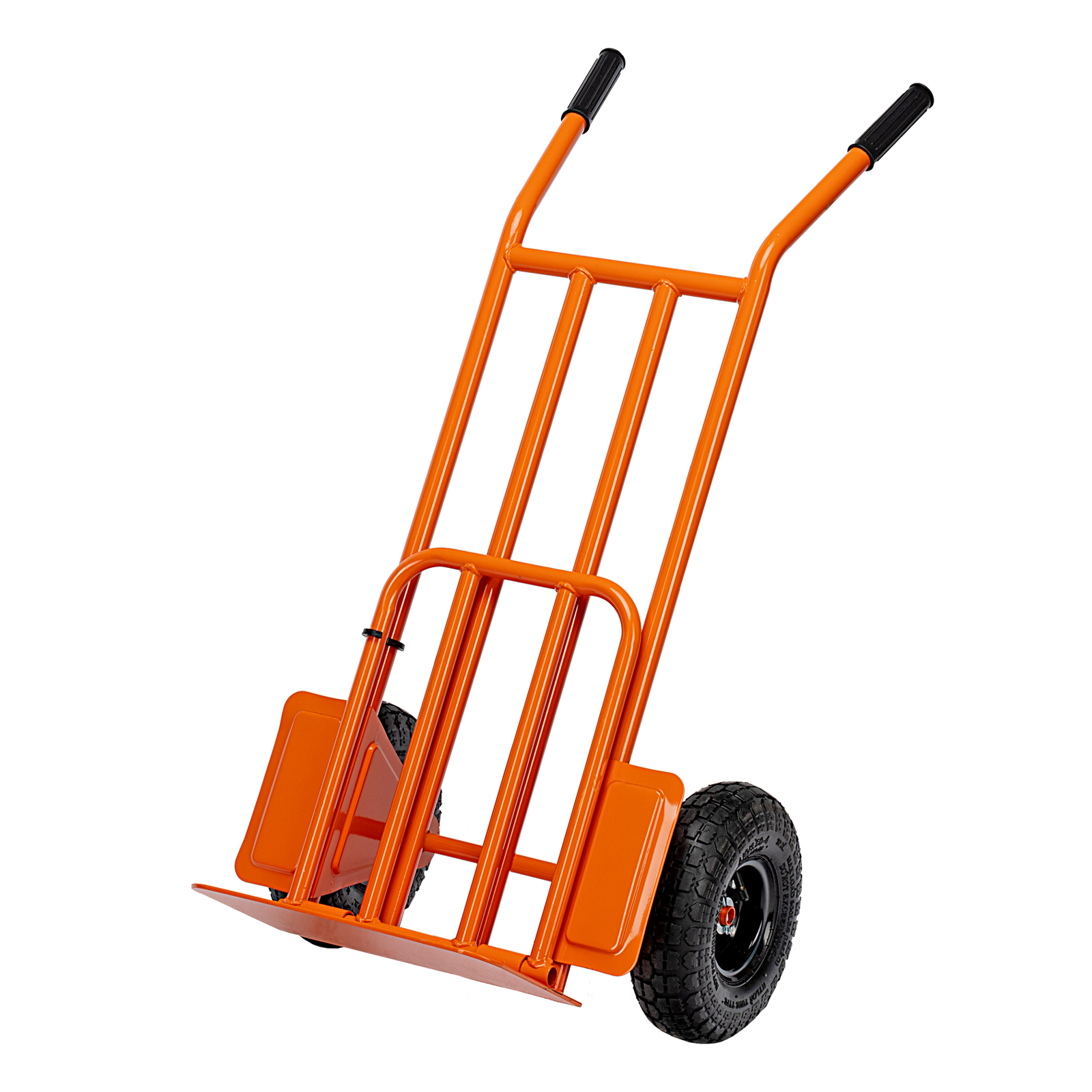 Тележка ручная 2-х колесная, облегченная, г/п 150кг, откидная платформа 430х355мм Сибртех (69301)