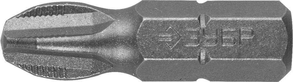 ЗУБР 2 шт, PH2 25 мм, кованые биты (26001-3-25-2)