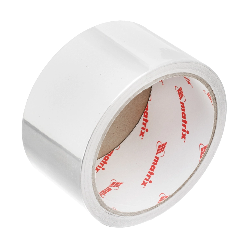 Лента клейкая алюминиевая, 50 мм х 10 м Matrix (89071)