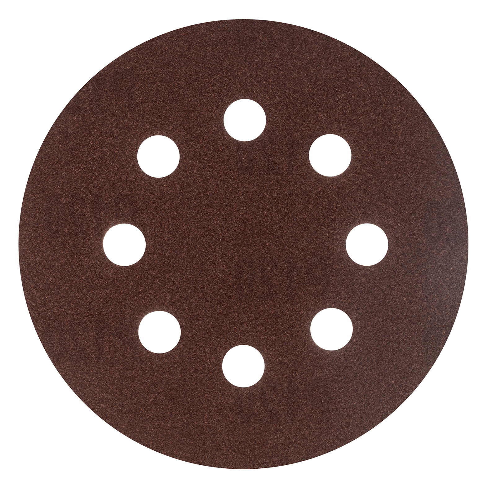 Круг абразивный на ворсовой подложке под "липучку", перфорированный, P 120, 125 мм, 5 шт Сибртех (738067)